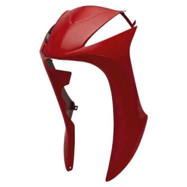 Imagem de Bico Frontal Pro Tork Biz 125 2011 2012 2013 Carenagem, VERMELHO MACEI