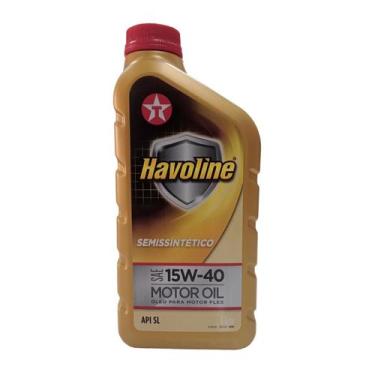Imagem de Óleo para Motor Semissintético SL 15w40 para motores Flex - Texaco