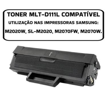 Imagem de Toner Comp P/samsung D111 Mltd111L M2020 M2070 M2070w Xpress - Digital