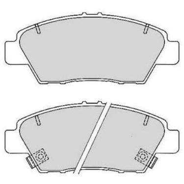 Imagem de Pastilha de Freio Dianteiro Honda Fit 2014 a 2021 TEC PADS