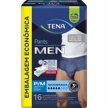 Imagem de Roupa Íntima Adulto Tena Pants Men - P/M com 16 unidades