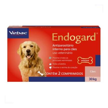Imagem de Endogard 30 kg c/ 2 comprimidos - VIRBAC