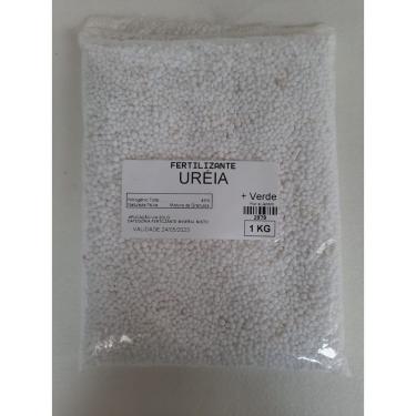Imagem de Fertilizante Ureia Agrícola 1kg para Adubação Nitrogenada de Plantas Mais Verde