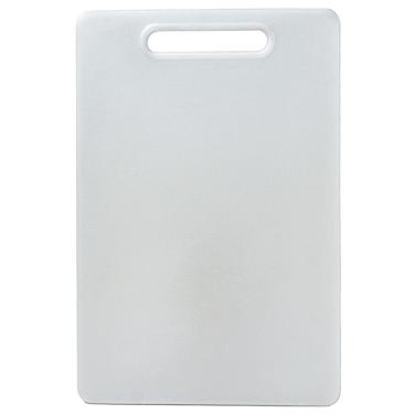 Imagem de Tábua de Corte CK200 para Preparo de Alimentos Plástico PP Leve e Resistente Cozinha Branco Clink