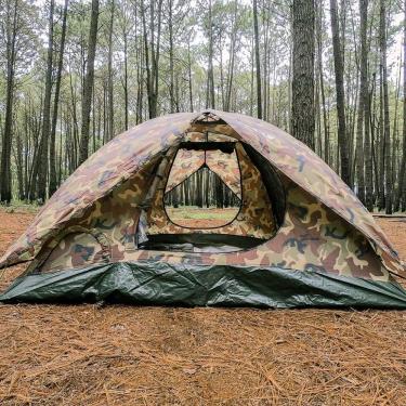 Imagem de Barraca de Camping Amazon 3-4 para 4 Pessoas com Tela Mosquiteiro e Piso Antifungo Nautika