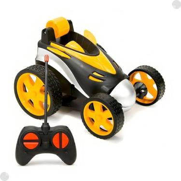 Imagem de Carro de Controle Remoto Gira Car 360 Amarelo Fenix CCR-032 - Fenix Br