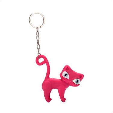 Imagem de Chaveiro Melissa Cat Keyring Miniatura, Único, ROSA