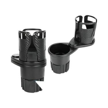 Imagem de Suporte de Copo Giratório Multifuncional para Carro, Suporte Duplo Dob
