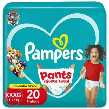 Imagem de Fralda Pampers Pants Ajuste Total Mega XXXG 20 Unidades