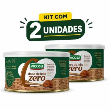 Imagem de KIT C/2 Doce de leite Viçosa Diet Zero Lactose 400G