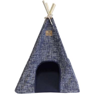 Imagem de Cabaninha Gales Azul para Gatos - Tam. Único