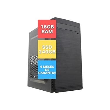 Imagem de Cpu Computador Pc Intel Core I5 / Ssd 240gb, 16gb Memória Ram OFERTA