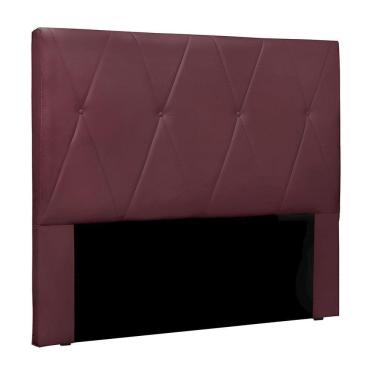 Imagem de Cabeceira Para Cama Box Queen Aquilla 160Cm Veludo Púrpura
