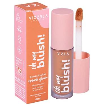 Imagem de Oh my blush líquido - Vizzela Cor 02 – peach glow