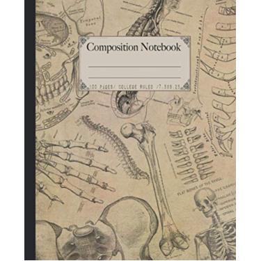 Imagem de Composition Notebook: Antique human anatomy illustrations composition notebook. College ruled vintage theme medical illustrations gift.