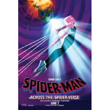 Imagem de Poster Cartaz Homem-Aranha Através Do Aranhaverso H Gwen Stacy - Pop A