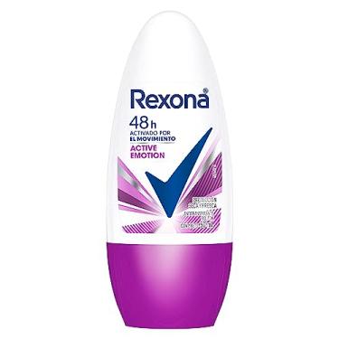 Imagem de Rexona Desodorante Antitranspirante Feminino Roll On Active Emotion 50Ml (A Embalagem Pode Variar)
