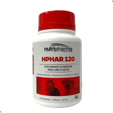 Imagem de NUTRIPHARM Suplemento Alimentar Nutripharme Hphar 120 Para Cães E Gatos - 30 Comprimidos