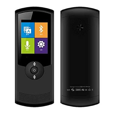 Imagem de Dispositivo tradutor de idiomas, WiFi/Hotspot/Intérprete de idiomas bidirecional 42 idiomas Mini tradutor de voz inteligente portátil para mais de 200 países Aprendendo a viajar Negócios