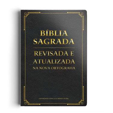 Imagem de Livro - Bíblia Ra - Letra Grande - Preta