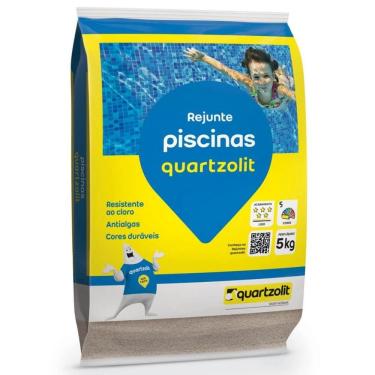Imagem de Rejunte Azul Celeste Piscina 5 kg Quartzolit