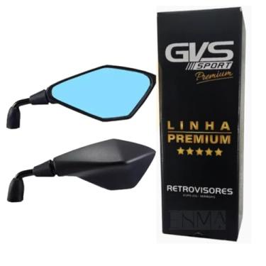 Imagem de Retrovisor GVS Haste Curta modelo Kawasaki Z400 rosca Padrão Honda