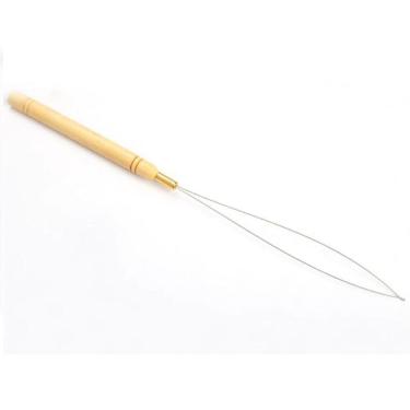 Imagem de Agulha Cabo De Madeira Para Confecção De Mega Hair