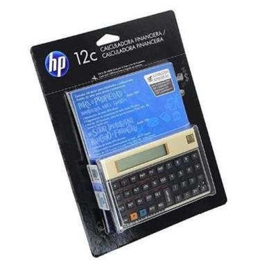 Imagem de Calculadora Financeira Hp 12C Gold Nova Original Manual Portugues