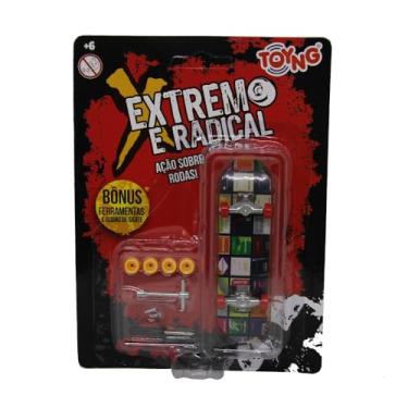 Imagem de Skate de Dedo com Acessórios - Toyng (Quadrado)