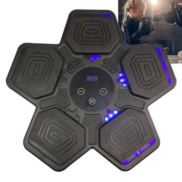 Imagem de Maquina Boxe Soco Inteligente Bluetooth 5 Modos Saco Pancadas Interati