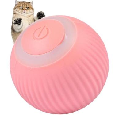 Imagem de Bola Giratoria Inteligente Gato Pet Felino Animal de Estimaçao Brinque