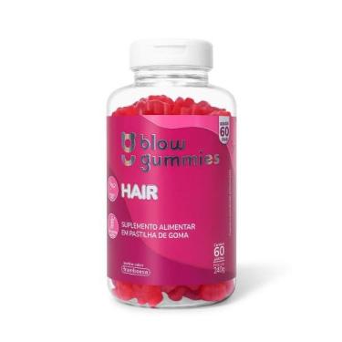 Imagem de Blow Gummies Hair 60 Dias De Tratamento Framboesa