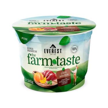 Imagem de Ração Úmida Everest The Farm Taste para Cães Adultos Cubos de Carne ao