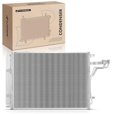 Imagem de A-Premium Condensador de ar condicionado A/C compatível com Kia Soul 2017 2018 2019 1.6L 2.0L, substituição # 97606B2800