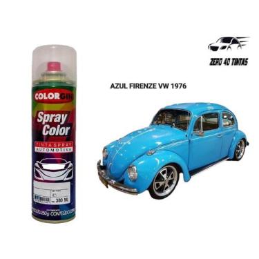 Imagem de Tinta spray azul firenze vw brilhante colorgin