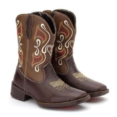 Imagem de Bota Texana Kapell Infantil Dia Dia Cano Alto Confortável - OMEGA, Mas