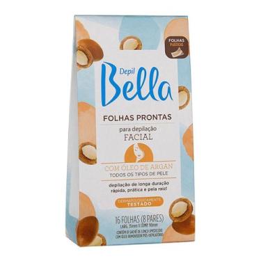 Imagem de Folhas Prontas para Depilação Facial - Depil Bella
