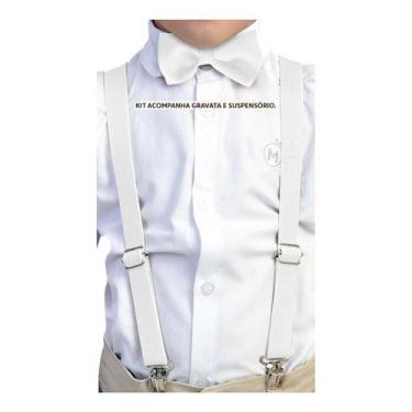 Imagem de Kit Suspensório Infantil + Gravata borboleta infantil varias cores - M