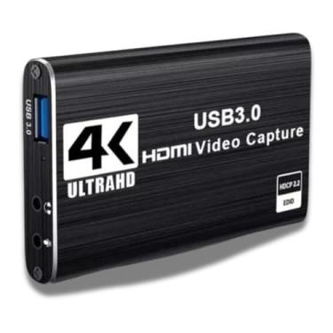 Imagem de Placa de Captura de Vídeo 4K HDMI USB 3.0, 1080p 60fps, Qualidade Full HD 8X TECH