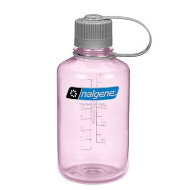 Imagem de Nalgene Garrafa de água Sustain Tritan livre de BPA feita com material derivado de 50% de resíduos de plástico (usando equilíbrio de massa certificado ISCC), 473 ml, boca estreita, cosmo