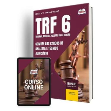 Imagem de Apostila TRF-6 2024 - Comum aos Cargos de Analista e Técnico Judiciári