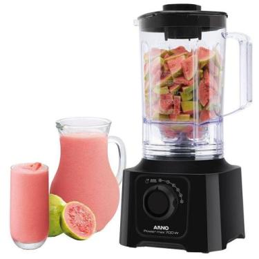 Imagem de LIQUIDIFICADOR ARNO ELEGANCE 700W 3.1L  UTRA TURBO 5 VELOCIDADES preto