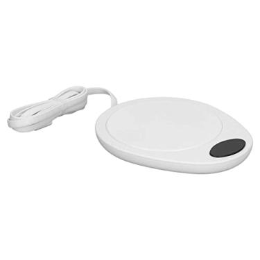 Imagem de Caneca de Controle de Temperatura de Cerâmica Akozon - Xícara de café Aquecida a 55°C Com Almofada Aquecedora USB - Mantenha-se Aquecido Com Esta Caneca de café Elétrica para Uso