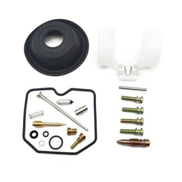 Imagem de Kit de reparo de carburador, diafragma de vácuo e flutuador para Kawasaki EL250 EL 250 Eliminator ZL250LX ZL 250LX 1988-1997 (1 conjunto)