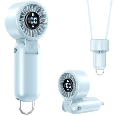 Imagem de BEYYON Ventilador de mão ventilador pessoal ventilador portátil ventilador elétrico recarregável-F2605