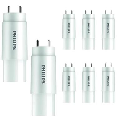 Imagem de 8 Lâmpadas Led Tubular 9w Branco Neutro 900lm T8 Philips