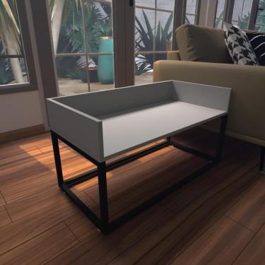 Imagem de Cama Cachorro Caes Pequenos Casa Pet Caminha Casinha Mdf Cinza