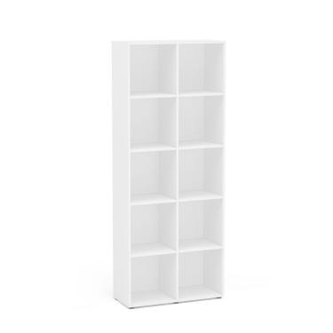 Imagem de Estante Multifuncional Caracol 10 Nichos Politorno Branco