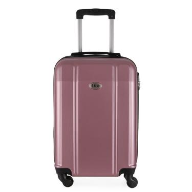 Imagem de Mala de Viagem Media em Abs Ika Continental Cadeado Embutido Rodas Giro 360 - Rosê, M