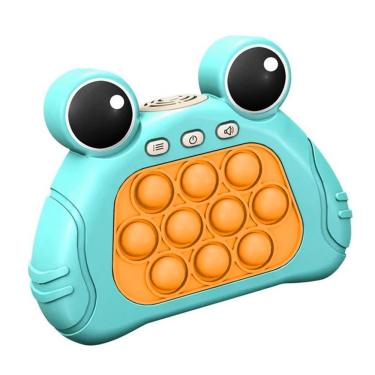 Imagem de Pop It Mini Game Luz Som Interativo Sapinho Criança Fidget Sensorial Anti Estresse Relaxante Portati